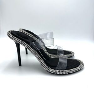 ALEXANDER WANG Black Nova High Sandals